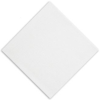 Airlaid-Servietten 40x40cm Gourmet 1-lagig 1/4 Falz weiß