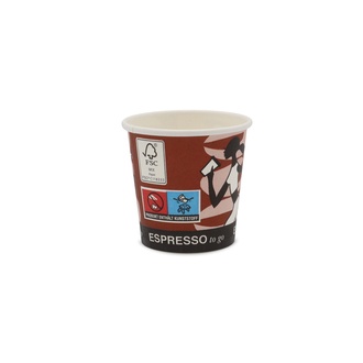 Coffee-Cups 4oz/100ml (Ø62mm) FSC "Coffee Grabbers"