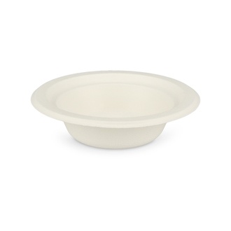 Bagasse-Schalen rund 200ml Ø14cm Höhe 3,7cm eco-friendly