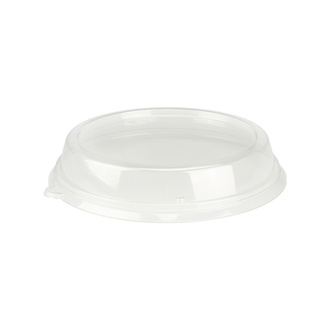 Deckel für Bagasse-Schalen 900 und 1.200ml, Ø194mm, RPET, klar