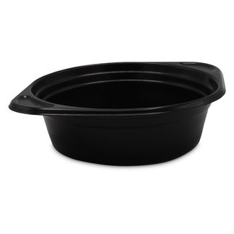 Suppenterrinen PP 500ml rund Ø150mm Höhe 45mm mit Ohren schwarz Mehrweg