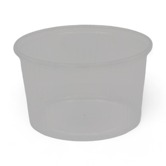 Verpackungsbecher PP 300ml Ø101mm Höhe 59mm klar 