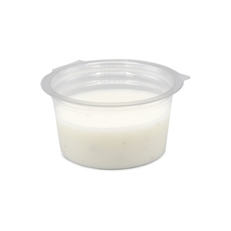 Dressingbecher mit anhängendem Deckel PET 80ml Ø70mm Höhe 38mm transparent