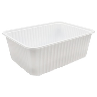 Mehrweg-Kunststoffschale PP 1000ml 180x133x66mm weiß