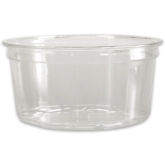 Deli Container rPET 12oz/300ml Ø117mm H59mm klar