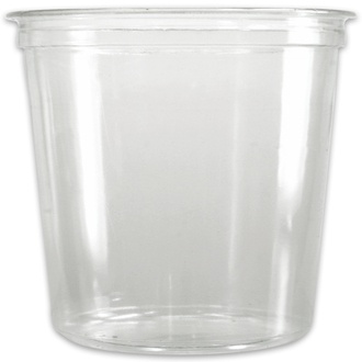 Deli Container rPET 24oz/600ml Ø117mm H112mm klar