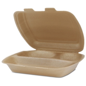 Menü-Box HP4/3 240/185x200/150x70mm XPP beige