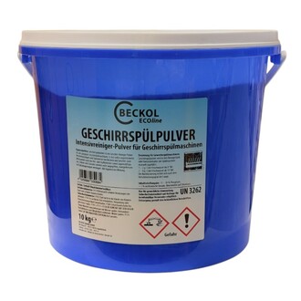 Geschirrreiniger ECO Pulver für Spülmaschinen 10kg Eimer - UN-3262/8/III/1H2