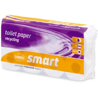 Toilettenpapier 3-lagig 250 Blatt "smart" weiß 