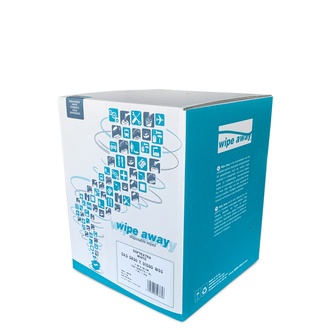 Putzrollen 1-lagig 30x38cm 390 Blatt Vlies weiß