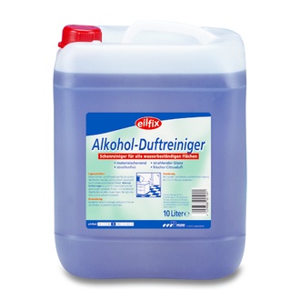 Alkoholduftreiniger Eilfix für die Unterhaltsreinigung blau 10 Liter Kanister