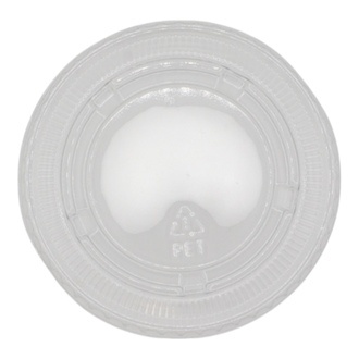 Deckel PET klar für Verpackungsbecher Ø74mm 