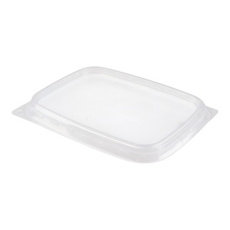 Deckel PP für Verpackungsbecher 108x82mm klar