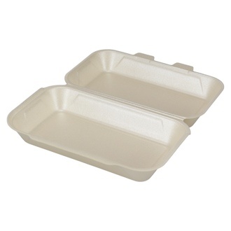 Lunch-Box IP10 XPS 23/19x14/9x7cm unlaminiert beige