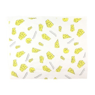 Frischpack 32x40cm weiß - Recyclingpapier + HD-Folie - Neutraldruck "Käse"
