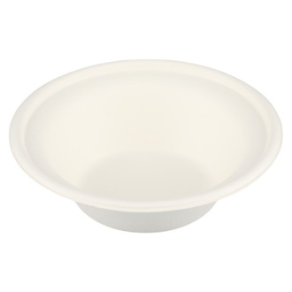Bagasse-Schalen rund 300ml Ø15cm Höhe 4,6cm eco-friendly