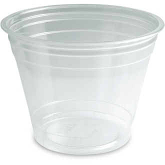 US-Clear Cup rPET 9oz/200ml squat (Ø95mm) glasklar