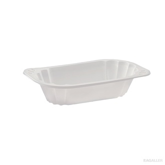 Imbiss-Schale PP 300ml 175x95x40mm weiß