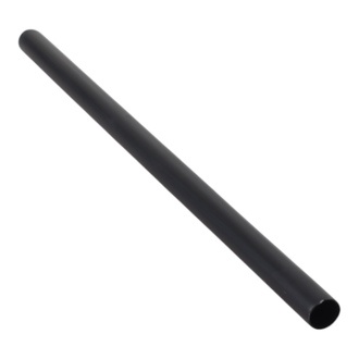 Mehrweg Trinkhalme 15cm Ø7mm starr PP schwarz