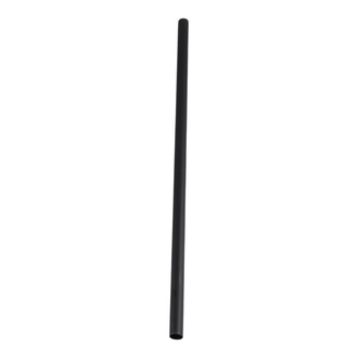 Mehrweg Trinkhalme 22cm Ø7mm starr PP schwarz