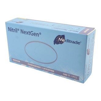 Nitril-Handschuhe M ungepudert blau