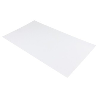 Tablettaufleger groß 46x26cm Antirutschpapier weiß ohne Druck