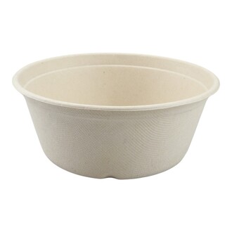 Salatschalen "BePulp"aus Bagasse 500ml rund Ø15cm Höhe 6cm