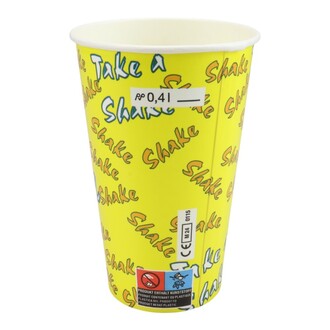 Kaltgetränkebecher 400ml Ø90mm "Shake"