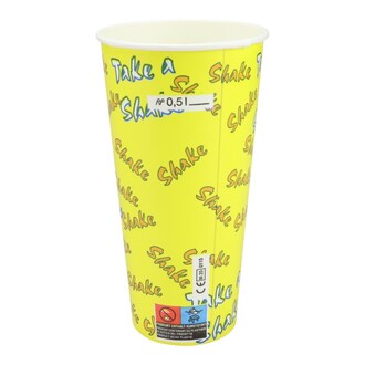 Kaltgetränkebecher 500ml Ø90mm "Shake"