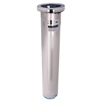 Becherspender Edelstahl für US-Coffee-Cups (12-24oz) für Thekeneinbau