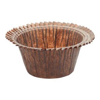 Muffin-Cup Ø50mm H35mm Pergament-Ersatzpapier braun mit Randsteg 10mm (ca. 100ml)