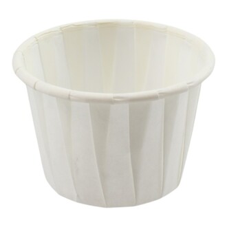 Dressingbecher Papier 1oz/29,6ml weiß Ø43mm Höhe 30mm