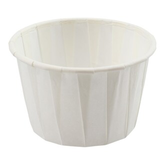 Dressingbecher Papier 2oz/60ml weiß Ø56mm H 35mm