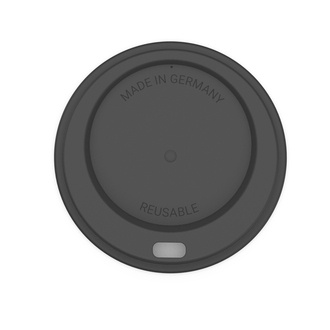Mehrweg-Deckel zum Becher ToGo 0,2l und 0,3l PP schwarz