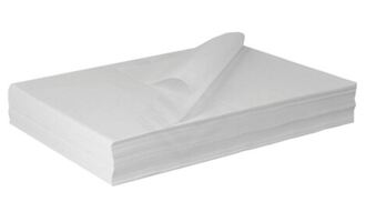 Sahneabdeckpapier 1/16 Bogen - 18x24cm Öko-Wax