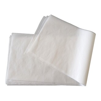 Backtrennpapier 20x60cm beidseitig silikonisiert weiß