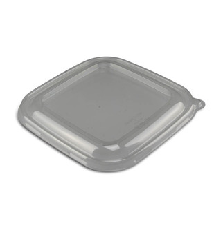 Deckel RPET für "BePulp"Schalen 500 und 750ml klar 17x17x1,7cm