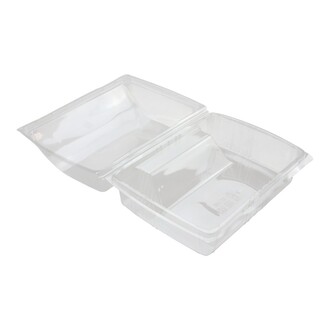 Donut/Berliner Verpackung für 4 Stück 205x155x 83mm APET klar