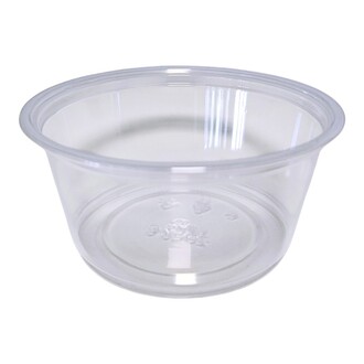 Verpackungsbecher PP 80ml Ø74mm H34mm klar