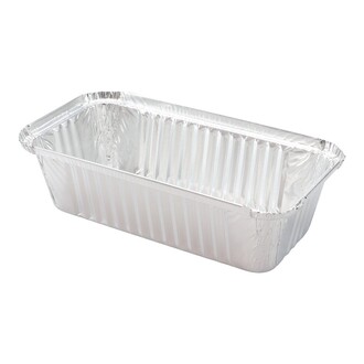 Aluminium-Behälter 940ml eckig 218x113x54mm Ecoline