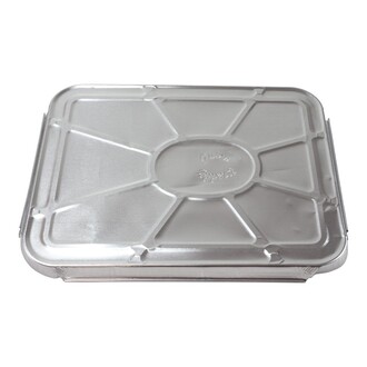 Aluminium-Deckel für Menüschalen mit Prägung "Guten Appetit" Ecoline