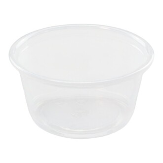 Verpackungsbecher PP 50ml Ø62mm Höhe 31mm klar
