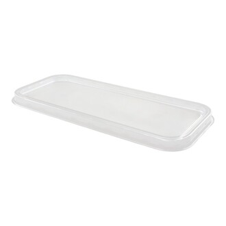 Deckel PET klar für Kunststoffschale 500ml 206x89,6mm 