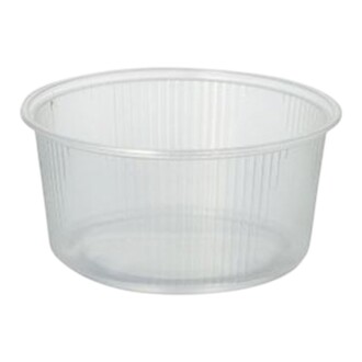 Verpackungsbecher PP mit Deckel 250ml Ø101mm klar