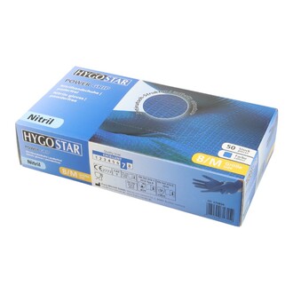 Nitril-Handschuhe M ungepudert rutschfest blau