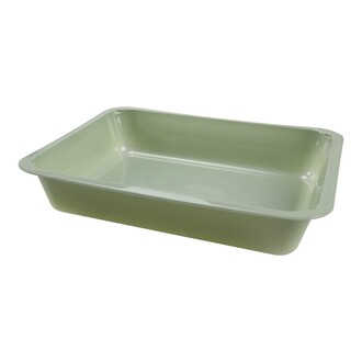 CPET-MENÜSCHALEN ungeteilt 227x178x43mm siegelfähig grün