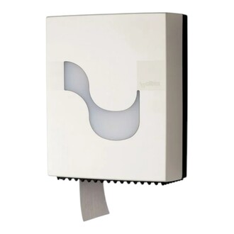 Toilettenpapier-Spender celtex für Mini Jumborollen Kunststoff weiß