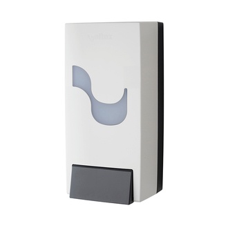 Seifen-Spender celtex 900ml mit Druckknopf nachfüllbar Kunststoff weiß 