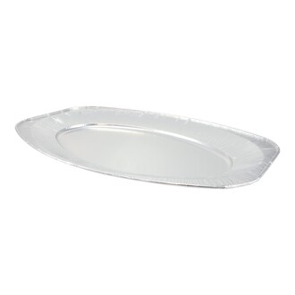 Aluminium-Partyplatten mittel oval 430x286mm