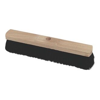 Saalbesen Holz 40cm breit 8-reihig Rosshaar-Mischung